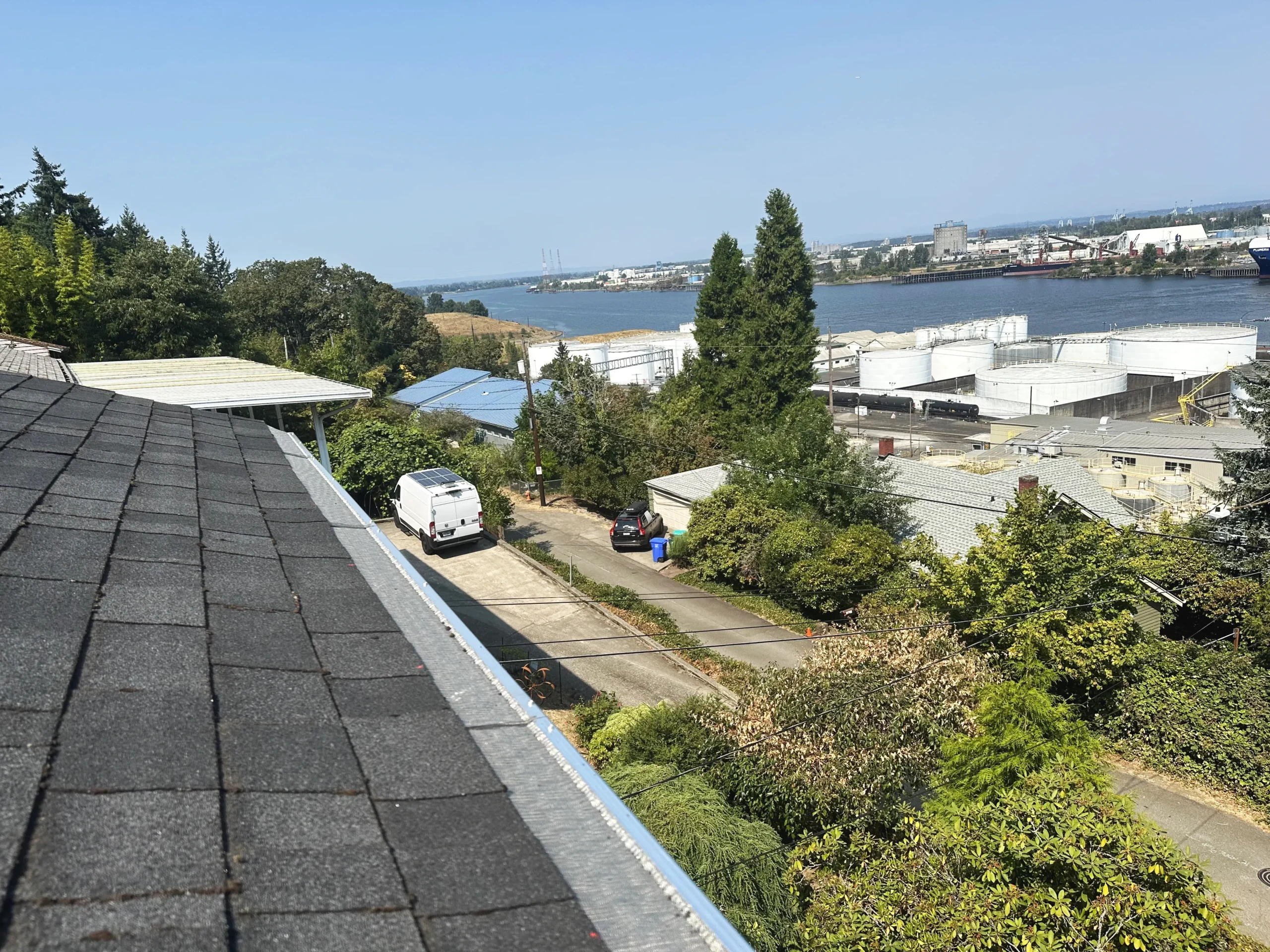 Gutter Filter Installation Service in Portland, OR on Residential Home